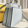フェンディ N級品 ライトブルー セレリアバッグ ロゴ feq81062 - 画像 (3)