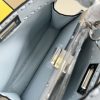 フェンディ N級品 ライトブルー セレリアバッグ ロゴ feq81062 - 画像 (6)