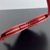 超希少！ボッテガヴェネタ ミニ ソルスティス ハート コピー ダークレッド boh53643 - 画像 (4)