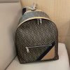 秋冬大セールフェンディ n級品 ブラウン FF ファブリック バックパック fem45050 - 画像 (2)