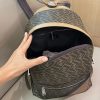 秋冬大セールフェンディ n級品 ブラウン FF ファブリック バックパック fem45050 - 画像 (4)