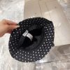 最新でオシャレ シャネル バケットハット N級品 ドット 水玉 sha48302 - 画像 (4)