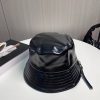 完売必至 ロエベ アナグラムロゴパッチ レザーバケットハット loi08296 - 画像 (3)