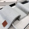 目を惹く逸品！【ロエベ】モヘア＆ウール スカーフ 偽物 F655254X - 画像 (7)