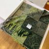 ロエベ ウィンドウ パチモン ウールブレンドスカーフ lof34721 - 画像 (4)