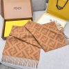 【使い勝手抜群】フェンディ FFモチーフ カシミヤ 偽物 ロングマフラー fej01448 - 画像 (3)