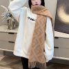 【使い勝手抜群】フェンディ FFモチーフ カシミヤ 偽物 ロングマフラー fej01448 - 画像 (9)