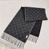 芸能人多数愛用 グッチ GGロゴ  ウールマフラー 偽物 guu95316 - 画像 (3)
