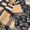 限定希少♪バーバリー ウールカシミア リバーシブル ケープ 偽物 8042219 - 画像 (8)