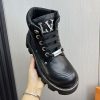 【海外限定】ルイヴィトン LV Checker Combat ブーツ 偽物★ 1ACNEY
