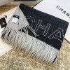 稀少シャネル ストール カシミヤ ピンク マフラー 贋物 shk00667 - 画像 (2)