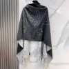 稀少シャネル ストール カシミヤ ピンク マフラー 贋物 shk00667 - 画像 (7)