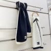 大人気!シャネル CCロゴ モノクロ マフラー パロディ 2色 shg32237