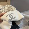 ☆超人気☆【24K★カメリアデザイン】シャネル  ニット帽 ビーニー 偽物 AA9508 - 画像 (3)