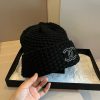 絶対欲しい！《大きなロゴがかわいい♪》シャネル ニットキャップ 激安 shx20478 - 画像 (3)