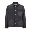 確保済み ロエベ Anagram Work wear ロゴ デニム ジャケット コピー商品 lom50016 - 画像 (3)