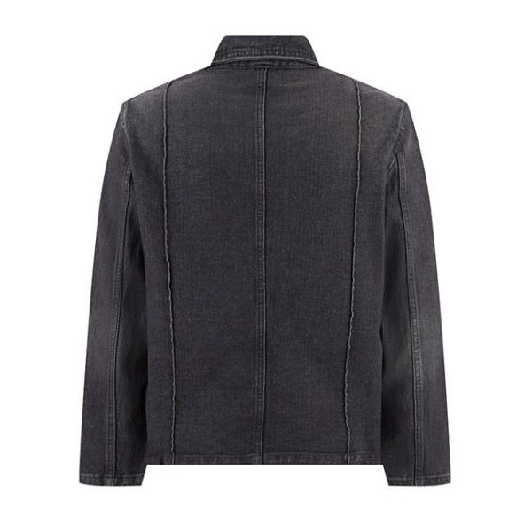 確保済み ロエベ Anagram Work wear ロゴ デニム ジャケット コピー商品 lom50016 - 画像 (5)