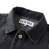 確保済み ロエベ Anagram Work wear ロゴ デニム ジャケット コピー商品 lom50016 - 画像 (6)