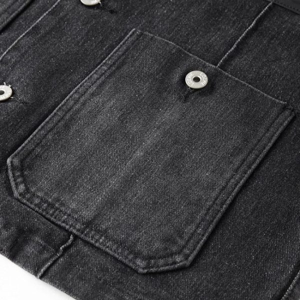 確保済み ロエベ Anagram Work wear ロゴ デニム ジャケット コピー商品 lom50016 - 画像 (8)