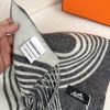 エルメス★カシミヤマフラー N級品 カザック・ヴァーグ ern58500 - 画像 (4)