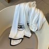 入手困難品！《ココマーク》【シャネル】カシミヤストール 偽物 shb06409 - 画像 (5)