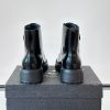 新作【プラダ】ブラッシュドレザー コンバットブーツ 偽物、ブラック pum96504 - 画像 (8)