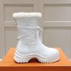 ルイヴィトン アンクルブーツ 激安 【雪道でもオシャレに♡】 1ADCB - 画像 (5)