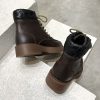 【ボッテガヴェネタ】ハドックレースアップアンクルブーツ コピー【新作2024AW】 H617764 - 画像 (6)