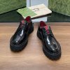 激安価格！完全必至 グッチ ウェブ メンズ レースアップシューズ 偽物 gum82512 - 画像 (3)