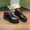 激安価格！完全必至 グッチ ウェブ メンズ レースアップシューズ 偽物 gum82512 - 画像 (4)