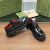 激安価格！完全必至 グッチ ウェブ メンズ レースアップシューズ 偽物 gum82512 - 画像 (7)