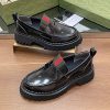 完全必至 グッチ ウェブ メンズ レースアップシューズ コピー gug82428 - 画像 (5)