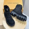 ルイヴィトン LV チェッカーライン アンクルブーツ 偽物 1ADEYI - 画像 (7)