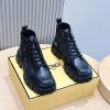24秋冬プレ☆人気 フェンディ フォース バイカーブーツ 偽物 FFモチーフ fey78363 - 画像 (7)