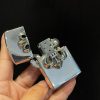 送料無料 クロムハーツ BSフレア ジッポライター 偽物 ZIPPO LIGHTERZ V1 【シルバーライター】 Kud27425 - 画像 (5)