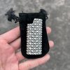 【シルバー925刻印】 クロムハーツ コピー BIG ショートライター ケース フローラル タイニー Kub05808
