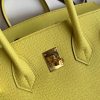すぐ届 エルメス バーキン25 スーパーコピー ジョーヌナプル トゴ ハンドバッグ ゴールド金具 ere66895 - 画像 (6)