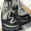 ギフトに最適バーバリー スーパーコピー ホースビット スカーフ マフラー Bau83326 - 画像 (5)