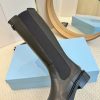 秋冬大セール プラダ n級品 ブラッシュドレザーx Re-Nylon ブーツ puo59858 - 画像 (6)