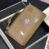 素敵なロエベ フェイク サテンカーフ Lemur コインカードホルダー 財布 lop29095