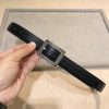 ブティック♪クロムハーツ 偽物 クロステイルモチーフバックルレザーベルト Kuw66065