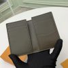 21AW ルイヴィトン 財布 コピー 名刺入れ カードケース パスケース ブラック LV20220 - 画像 (5)