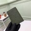21AW ルイヴィトン 財布 コピー 名刺入れ カードケース パスケース ブラック LV20220 - 画像 (8)