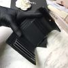 すぐ届く☆ シャネル BOY シャネル 三つ折り財布コピー品　黒 b80734 - 画像 (7)