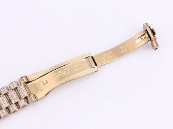 追跡付き発送 ロレックス 腕時計 スーパーコピー デイトジャスト 41mm  グリーン 全面ダイヤ メンズ  rom20696 - 画像 (8)