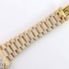 完売必至 ロレックス 39MM メンズ ブラック 全面ダイヤ デイデイト roo42615 - 画像 (7)