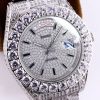 完売必至 ロレックス 時計 コピー デイデイト 39MM メンズ シルバー 全面ダイヤ  roj83110 - 画像 (3)