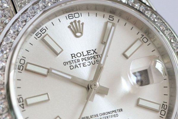 日本未入荷 ロレックス 時計 コピー デイトジャスト 39MM メンズ ブラック 全面ダイヤ roe97923 - 画像 (4)