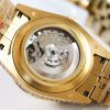 春もの新作 ロレックス 時計 スーパーコピー デイトジャスト 41MM シャンパン ダイヤモンドベゼル 18K roz21973 - 画像 (8)