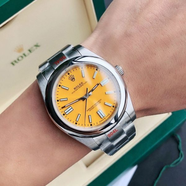 希少色 ロレックス 時計 スーパーコピー オイスターパーペチュアル 41mm roe22537 - 画像 (8)